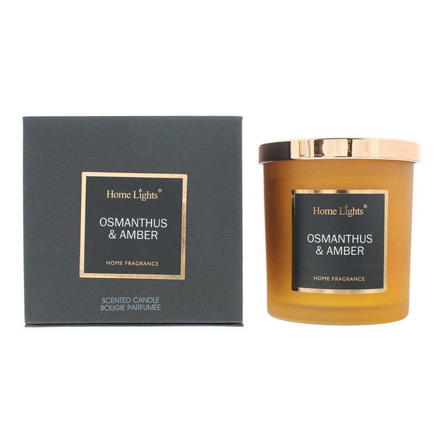Home Lights Osmanthus & Amber – Scented Candle Unisex, 215 g
