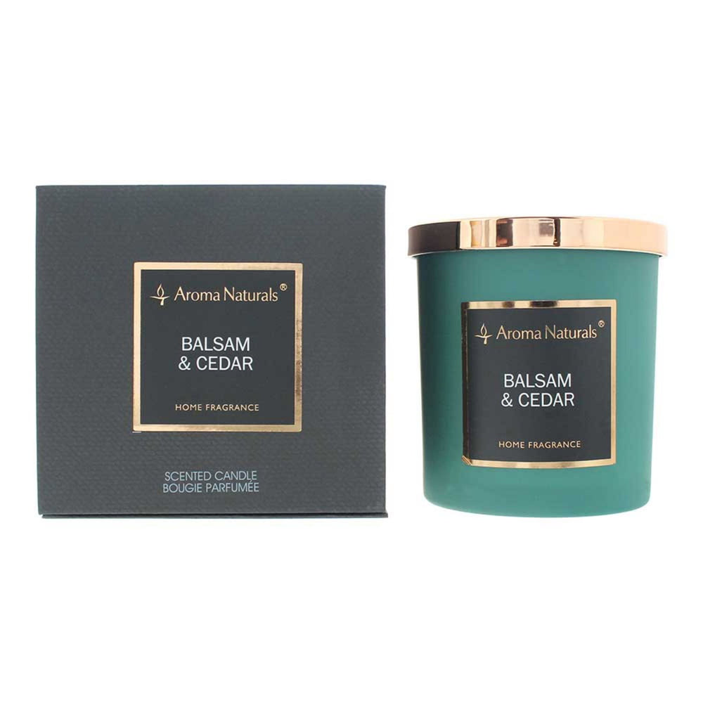 Aroma Naturals Balsam & Cedar – Scented Candle Unisex, 215 g
