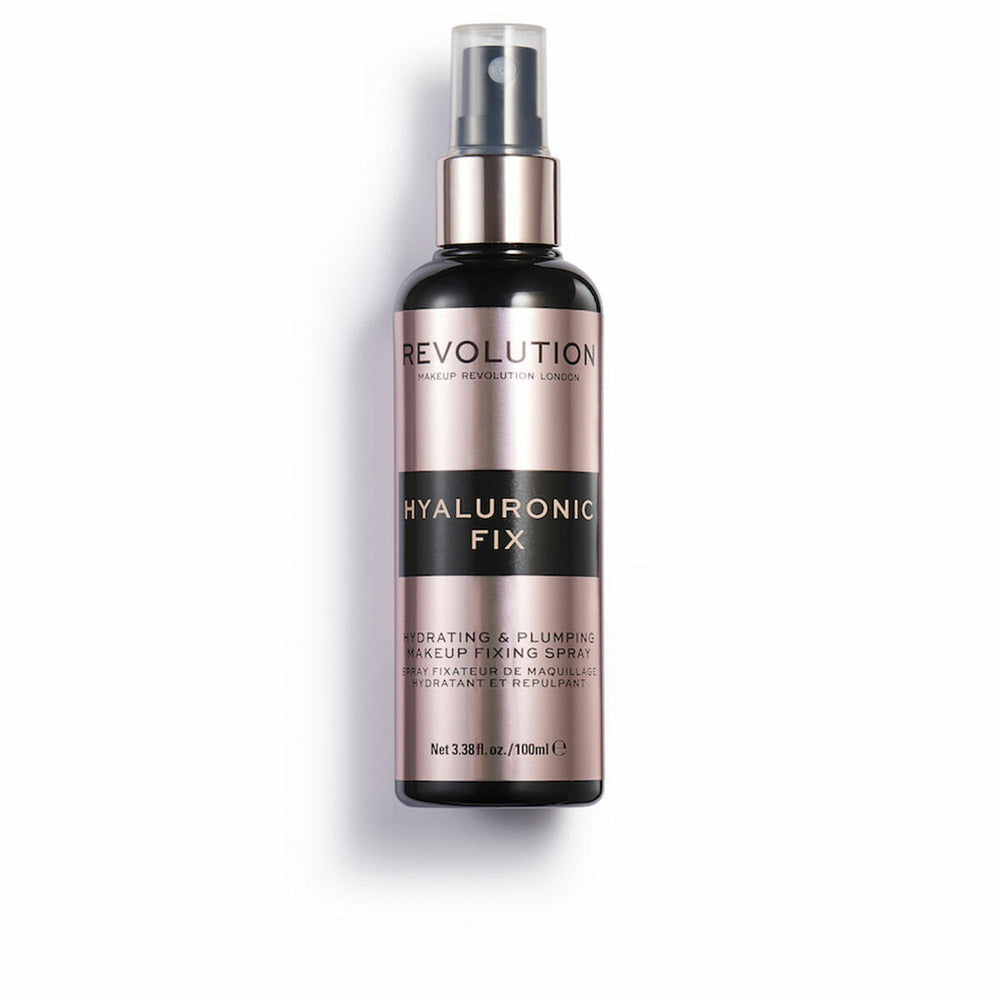 Revolution MAKE UP Hyaluronic Fix Hydrating y Plumping Makeup Fixing – Spray Unisex, 100 ml