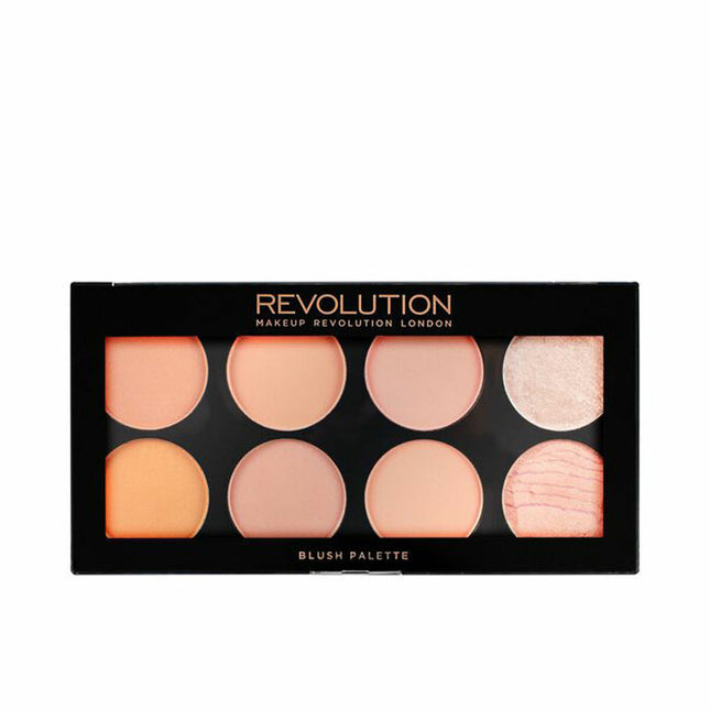 Revolution MAKE UP Ultra Blush Palette Hot Spice Unisex, 12,8 g