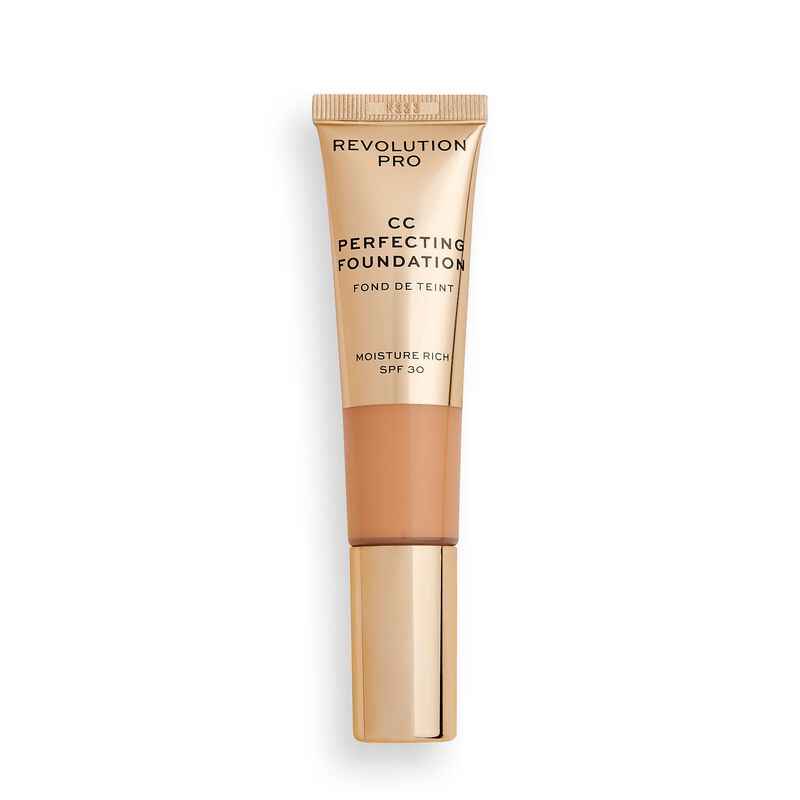 Revolution Pro CC Perfecting Moisturizing – Liquid Foundation for Women, F5, 26 ml