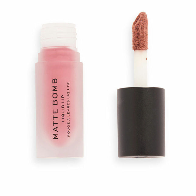 Revolution MAKE UP Matte Bomb Liquid Lip Delicate Brown Unisex, 4,60 ml