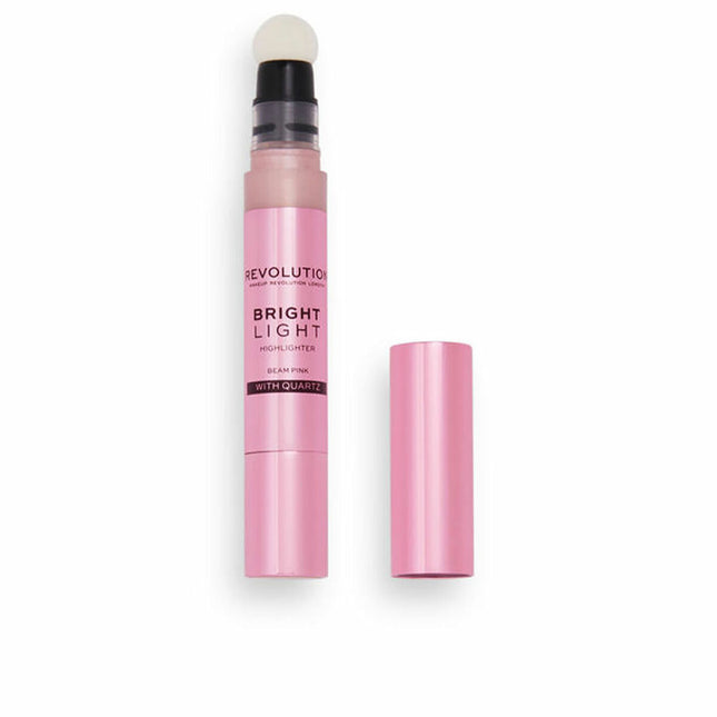 Revolution MAKE UP Bright Light Highlighter Beam Pink Unisex, 3 ml