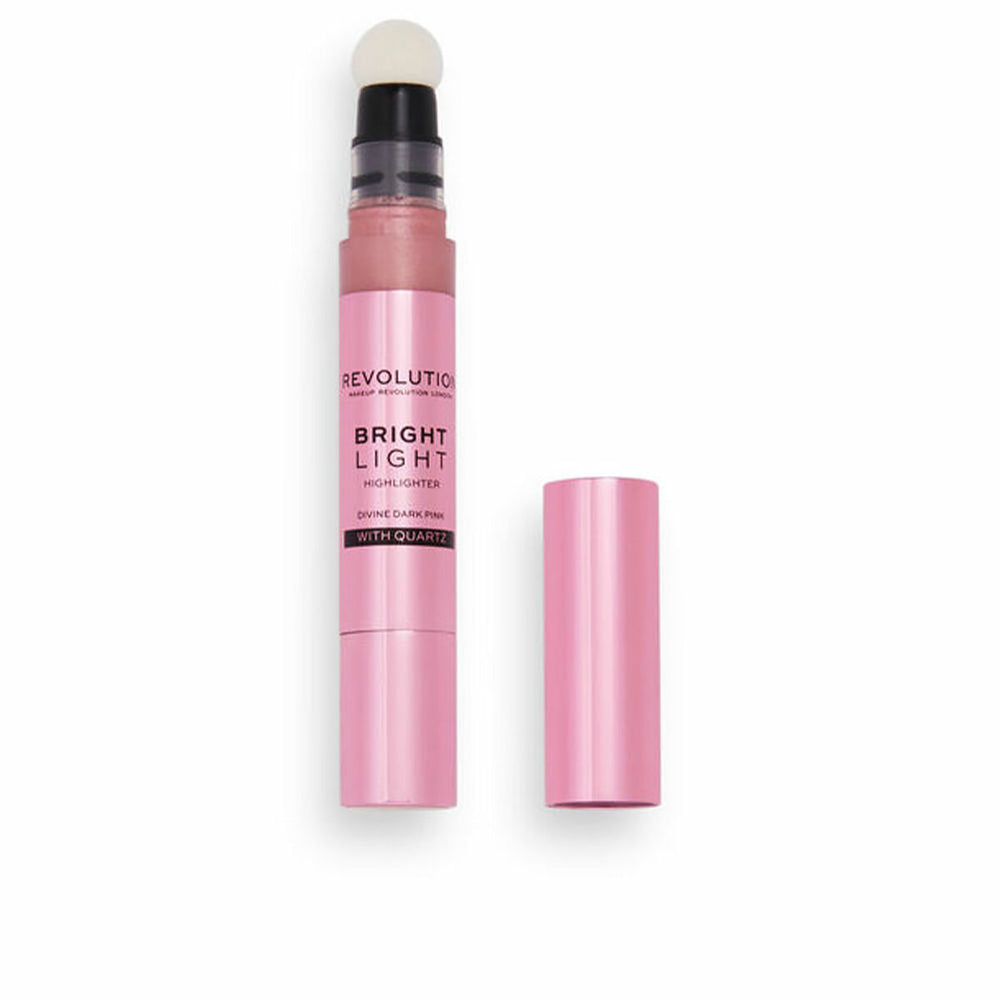 Revolution MAKE UP Bright Light Highlighter Divine Dark Pink Unisex, 3 ml