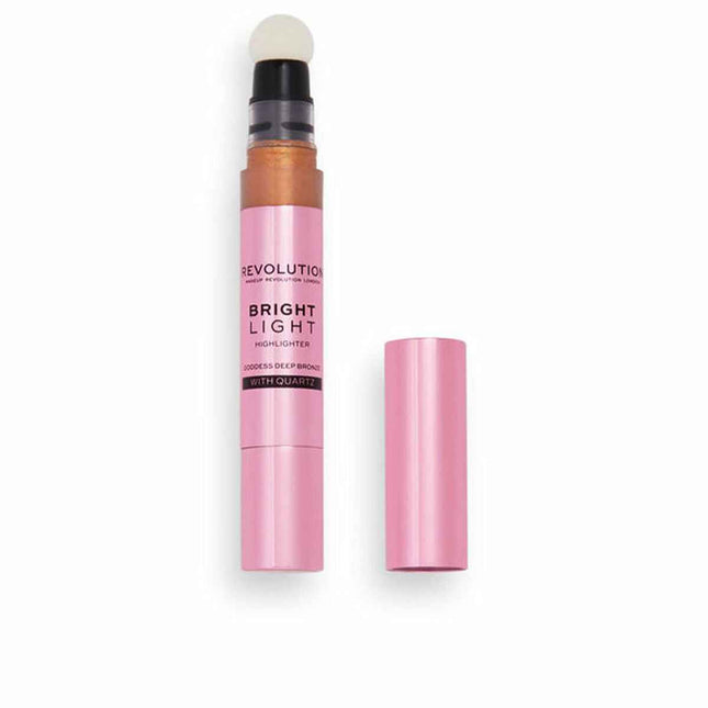 Revolution MAKE UP Bright Light Highlighter Goddess Deep Bronze Unisex, 3 ml