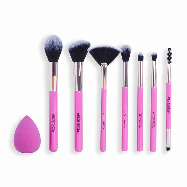 Revolution MAKE UP The Brush Edit Gift Lote 8 Piezas