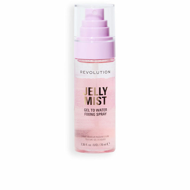 Revolution MAKE UP Jelly Mist – Gel to Water Fixing Spray, 70 ml