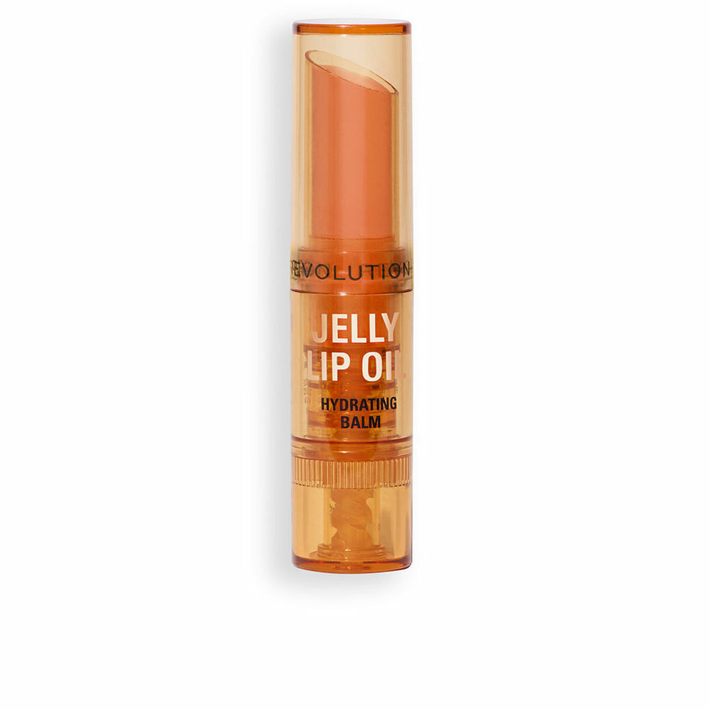 Revolution MAKE UP Jelly Lip Oil Hydrating Balm Popsicle Peach Unisex, 2,4 g