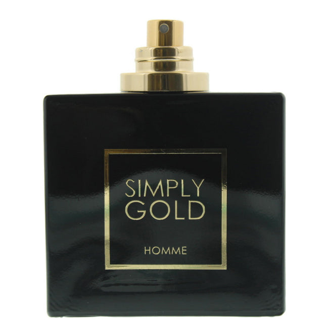 Simply Gold Homme – Eau de Toilette for Men, 100 ml Tester