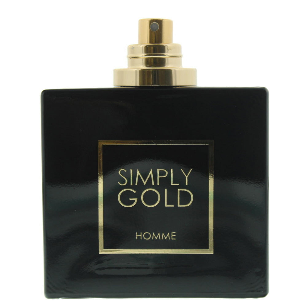 Simply Gold Homme – Eau de Toilette for Men, 100 ml Tester