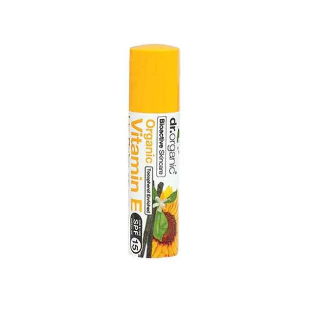 DR. Organic Dr Organic Vitamin E Lip Balm 15Spf Unisex, 5.6 ml