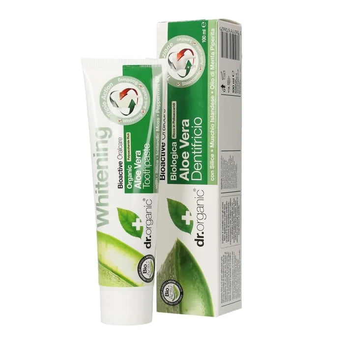 DR. Organic Dr Organic Aloe Vera Toothpaste, 100 ml