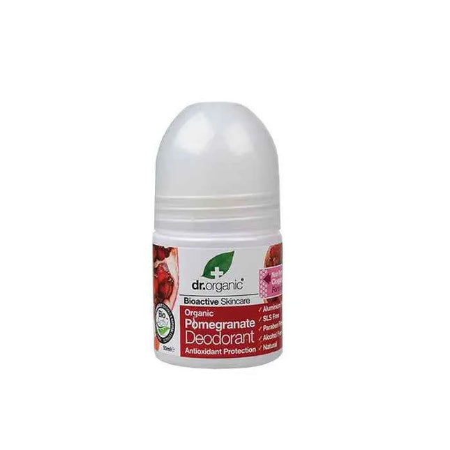 DR. Organic Dr Organic Pomegranate – Deodorant Roll On Unisex, 50 ml