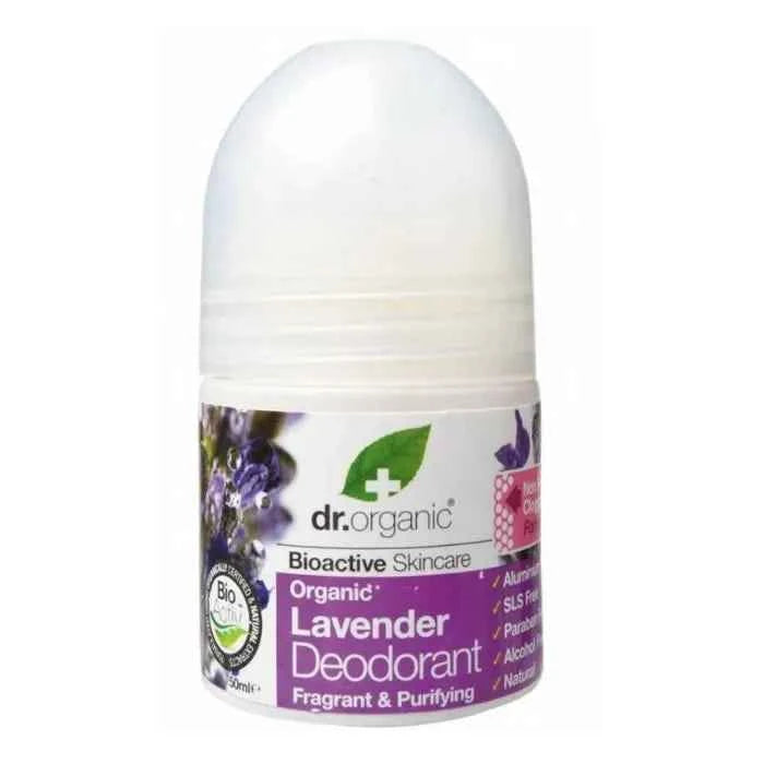 DR. Organic Dr Organic Lavender – Deodorant Roll On Unisex, 50 ml