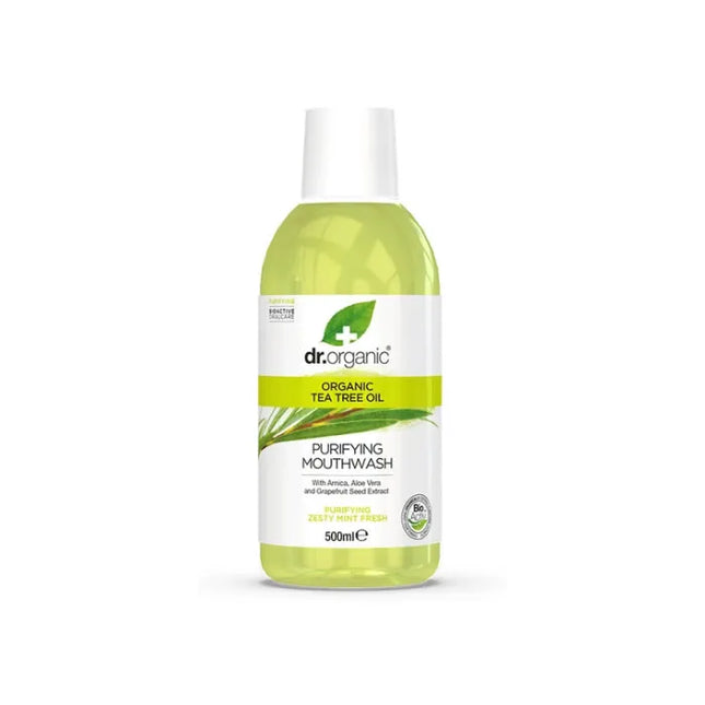 DR. Organic Dr Organic Tea Tree Mouthwash, 500 ml