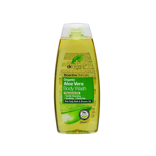 DR. Organic Dr Organic Aloe Vera Bath And Shower – Gel Unisex, 250 ml
