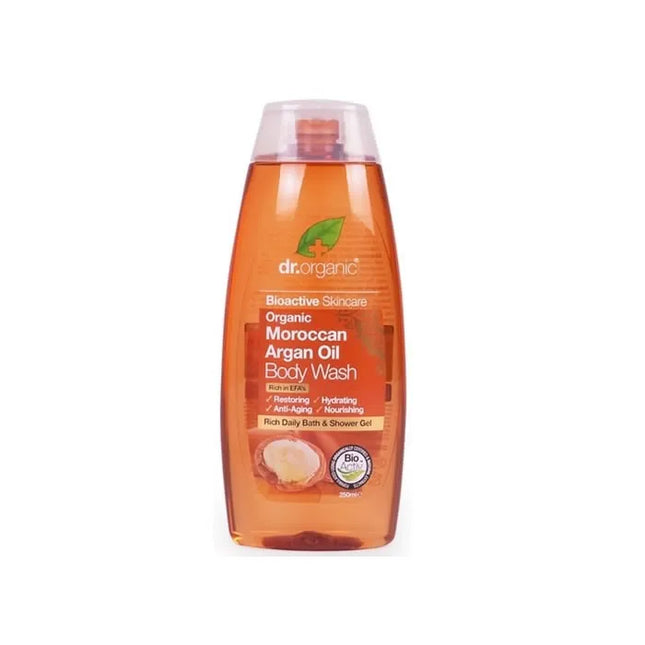 DR. Organic Dr Organic Moroccan Argan Oil Bath And Shower – Gel, 250 ml