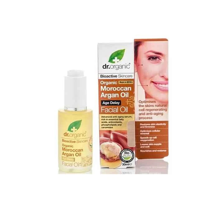 DR. Organic Dr Organic Moroccan Argan Oil Face Oil Unisex, 30 ml