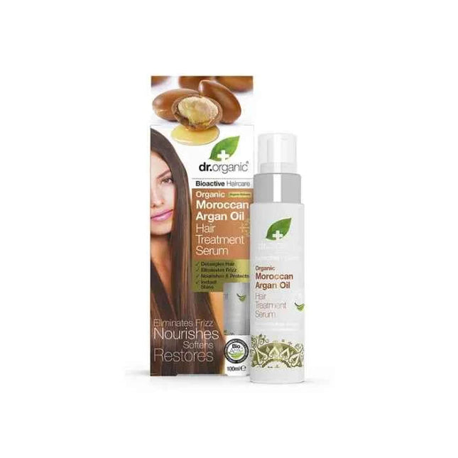 DR. Organic Moroccan Argan Oil Hair Treatment – Serum Unisex, 100 ml