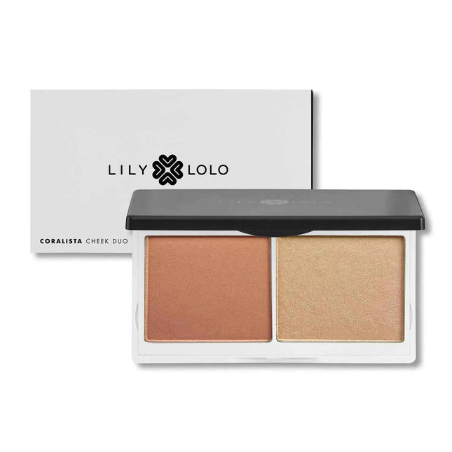 LILY LOLO Colorete Duo Compacto Coralista Unisex, 1 Units