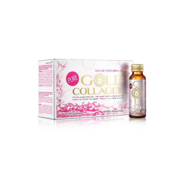 Minerva Gold Collagen 10 Bottles X, 50 ml