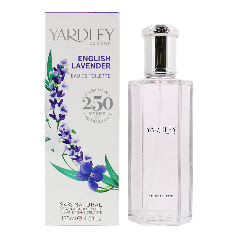 Yardley English Lavender – Eau de Toilette for Women, 125 ml