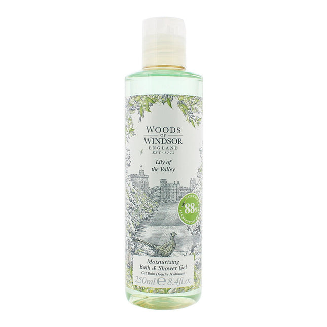 Woods Of Windsor Lily Of The Valley Moisturizing – Shower Gel for Women, For All Skin Types, 250 ml