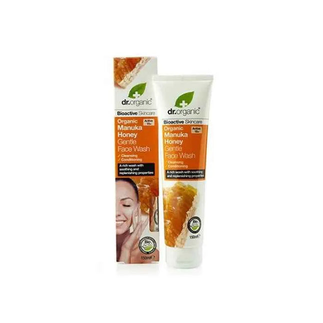 DR. Organic Dr Organic Manuka Honey Gentle Face Wash Unisex, 150 ml
