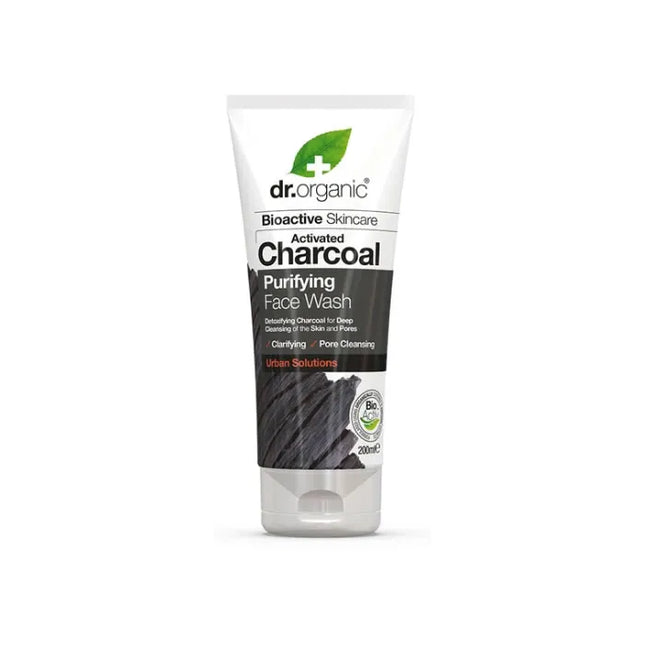 DR. Organic Charcoal Face Wash Unisex, 200 ml