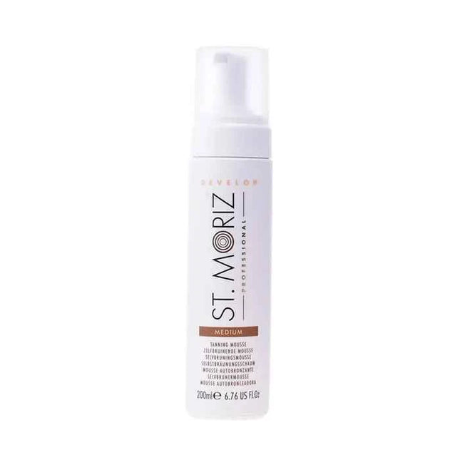 ST. Moriz Instant Self Tanning Mousse Medium Unisex, 200 ml