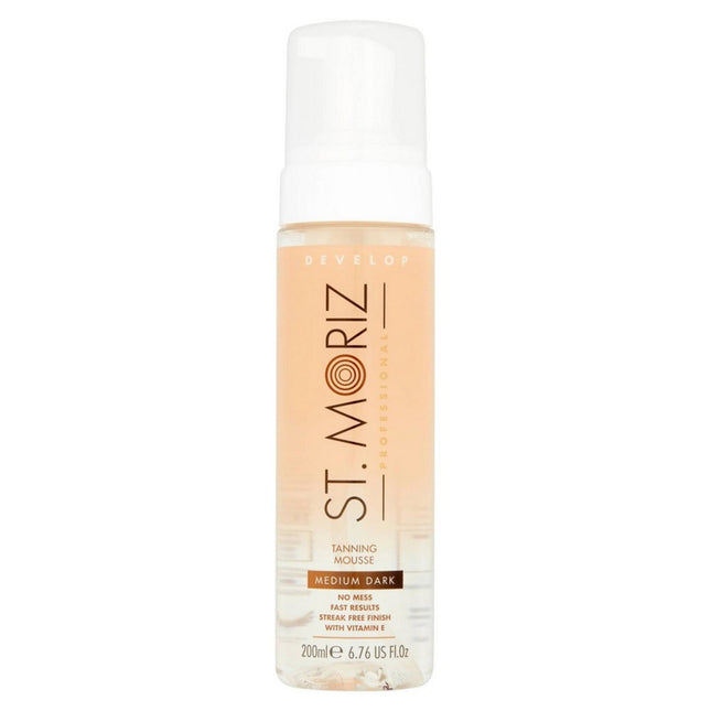 St. Moriz Professional Clear – Self-Tanning Mousse for Women, For Face, 200 ml