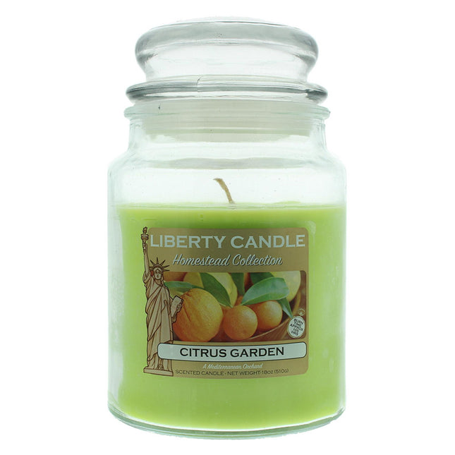 Liberty Candle Homestead Collection Citrus Garden Citrus Garden – Scented Candle Unisex, 510 g