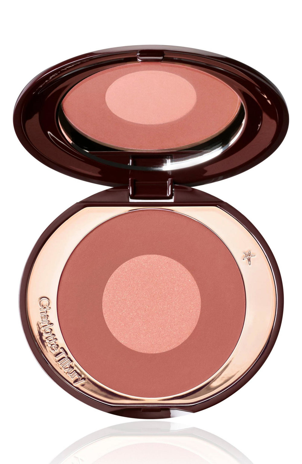 Charlotte Tilbury Cheek To Chic Swish And Glow Radiant – Blush Powder for Women, Pillow Talk, 8 g