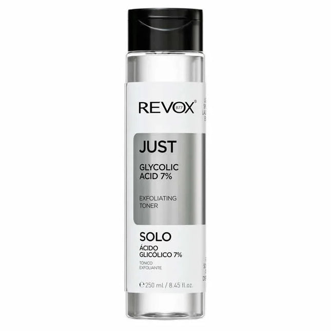 Revox Just Glycolic Acid 7% Exfoliating Toner Unisex, 250 ml