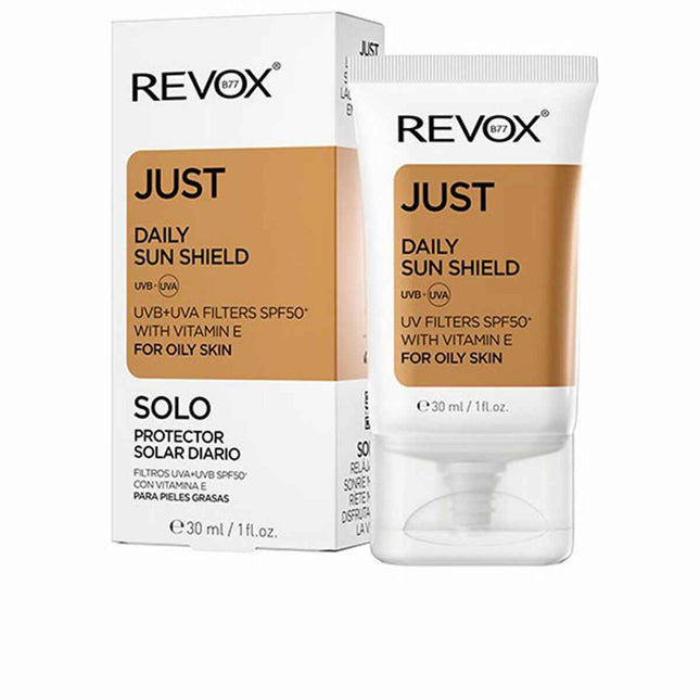 Revox Just Protector Solar Diario Pieles Grasas Unisex, 30 ml