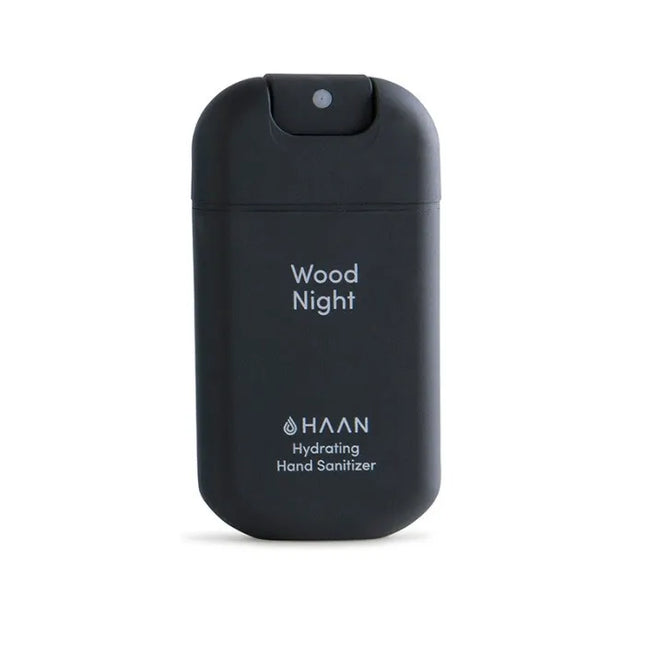 HAAN Hydrating Hand Sanitizer - Wood Night, 30 ml