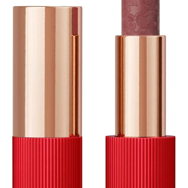 La Perla Matte Silk Matte – Cream Lipstick for Women, 101, Nude Red, 3.5 g