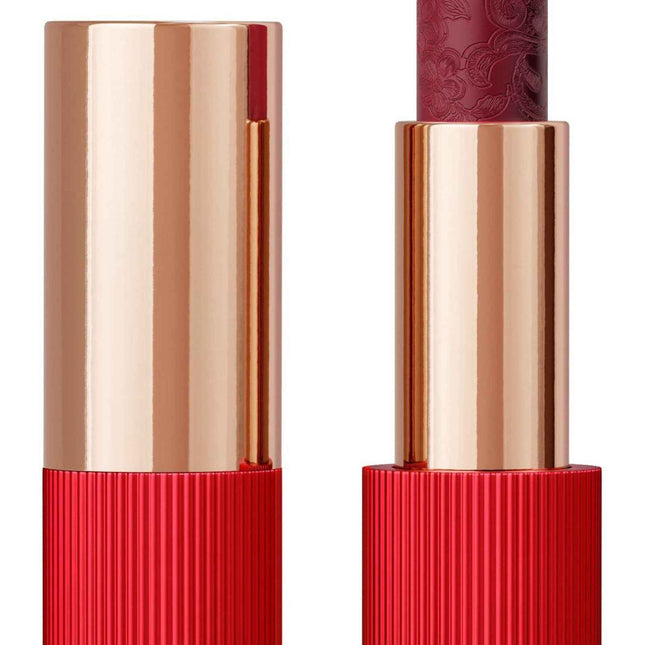 La Perla Matte Silk Matte – Cream Lipstick for Women, 107, Cherry Red, 3.5 g