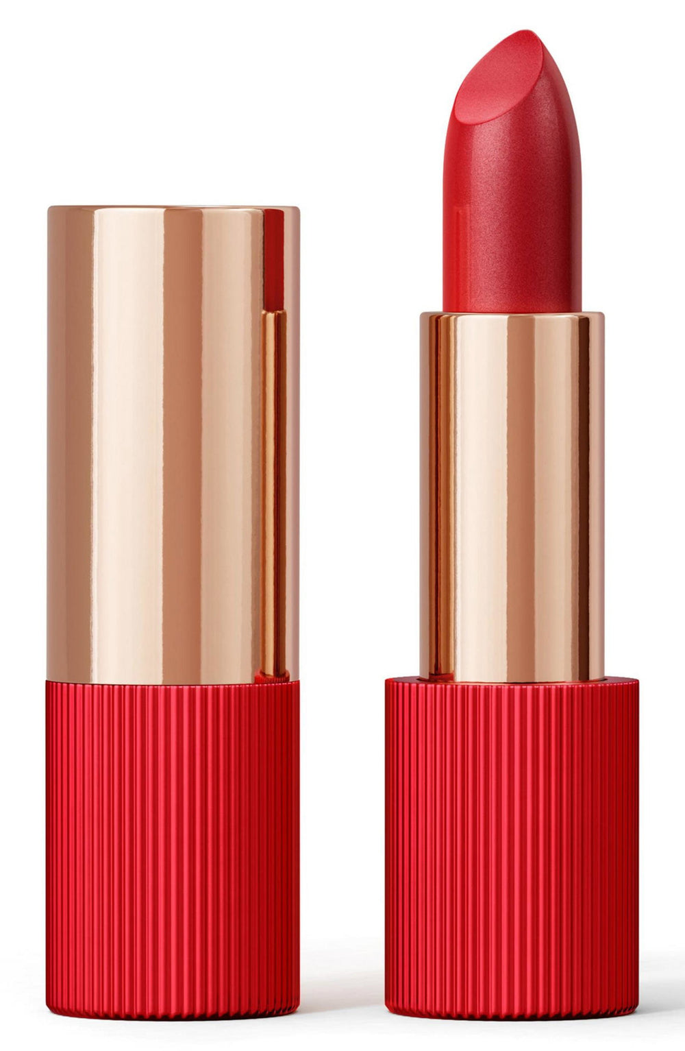 La Perla Satin Lip Balm – Cream Lipstick for Women, 201, Bitten Lips, 3.5 g