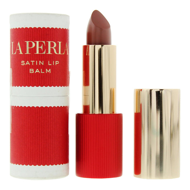 La Perla Satin Lips – Lip Balm for Women, 203, Espresso, 3.5 g