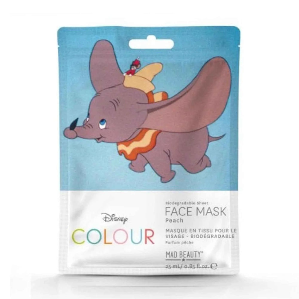 Disney Colour Dumbo Mascarilla Facial Melocoton Unisex, 1 Units