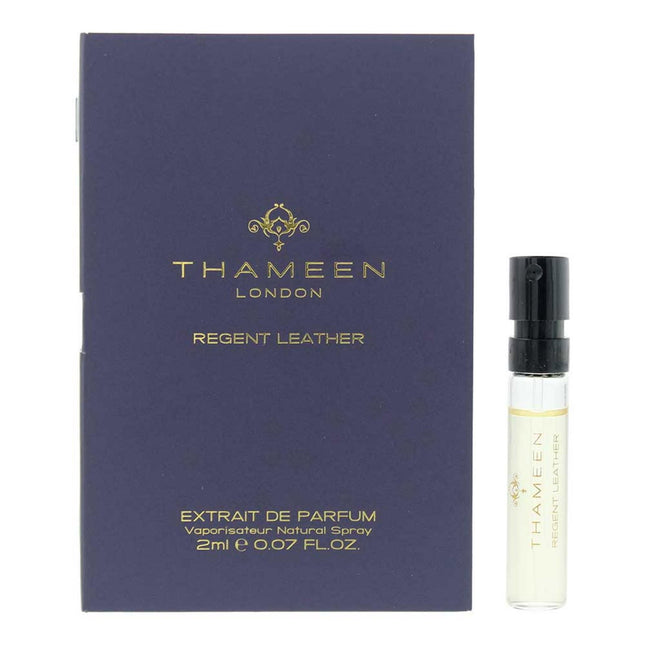 Thameen London Regent Leather – Extrait de Parfum Unisex, 2 ml Vial