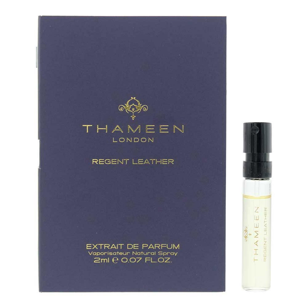 Thameen London Regent Leather – Extrait de Parfum Unisex, 2 ml Vial
