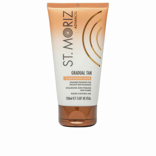 ST. Moriz Gradual Tan Loción Autobronceadora Iluminadora Unisex, 150 ml
