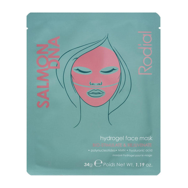 Rodial Salmon DNA Hydrogel Face Mask Hydrating – Gel Mask for Women, For Face, 34 g