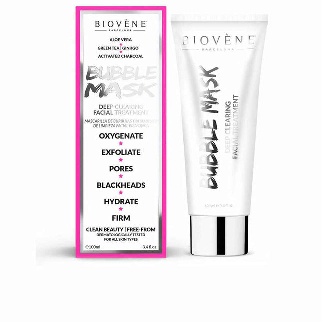 Biovene Bubble Mask Deep Clearing Facial Treatment Unisex, 100 ml