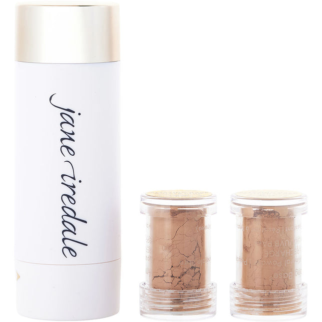 Jane Iredale Amazing Base Loose Mineral Powder Spf 20 Refillable Brush + 2 Refills