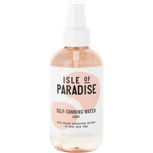 Isle Of Paradise Light Self Tanning Water - Hello Sun-Kissed Glow 200ml/6.76oz