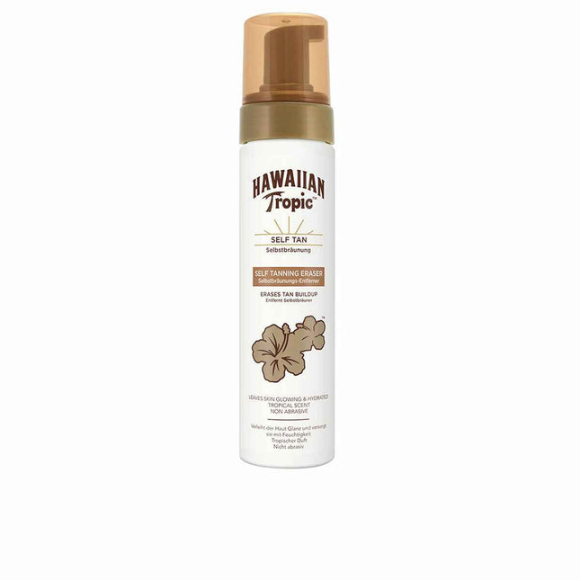 Hawaiian Tropic Borrador Para Autobronceador Espuma Unisex, 200 ml