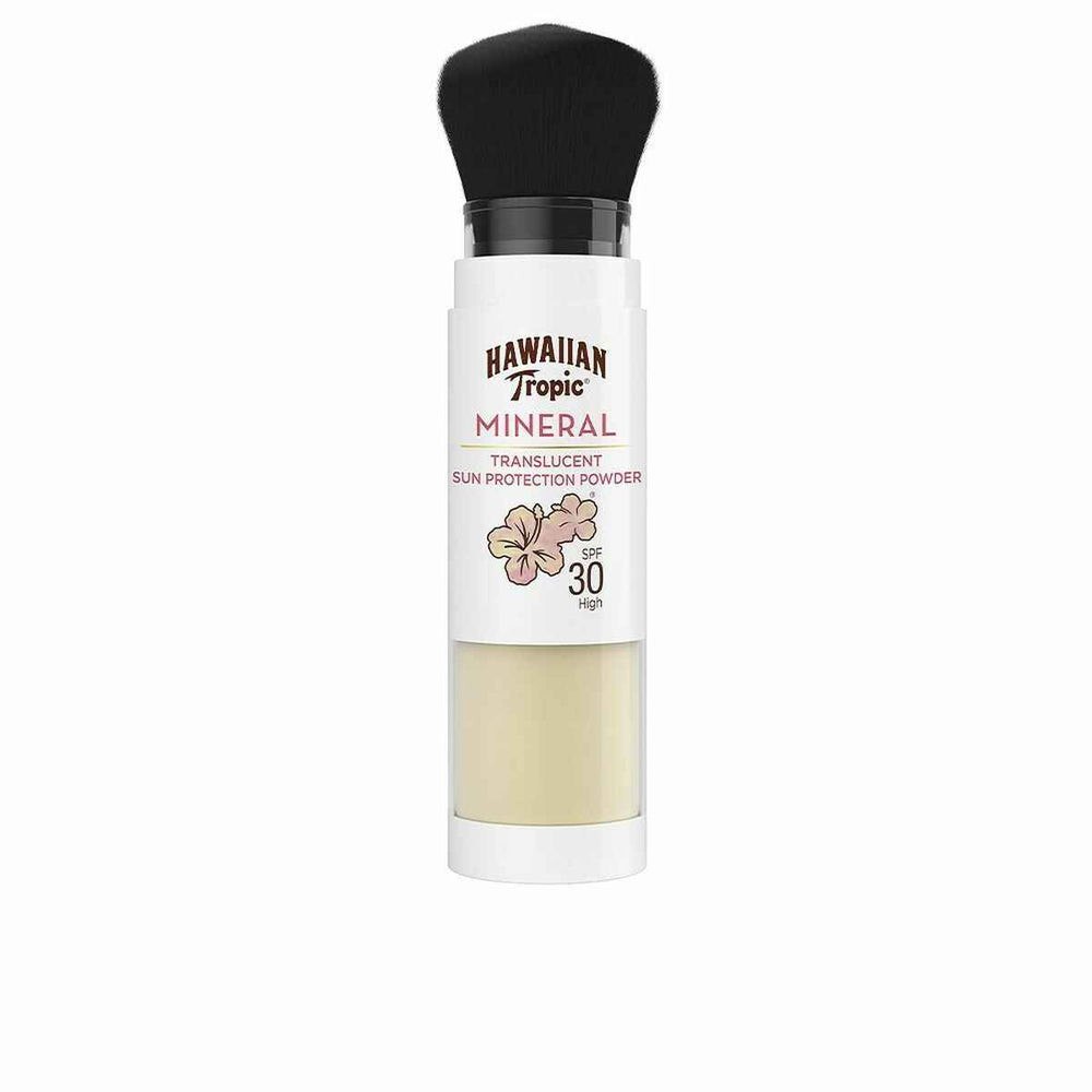 Hawaiian Tropic Mineral Brush Brocha Maquillaje Con Color Spf30 1 U Unisex